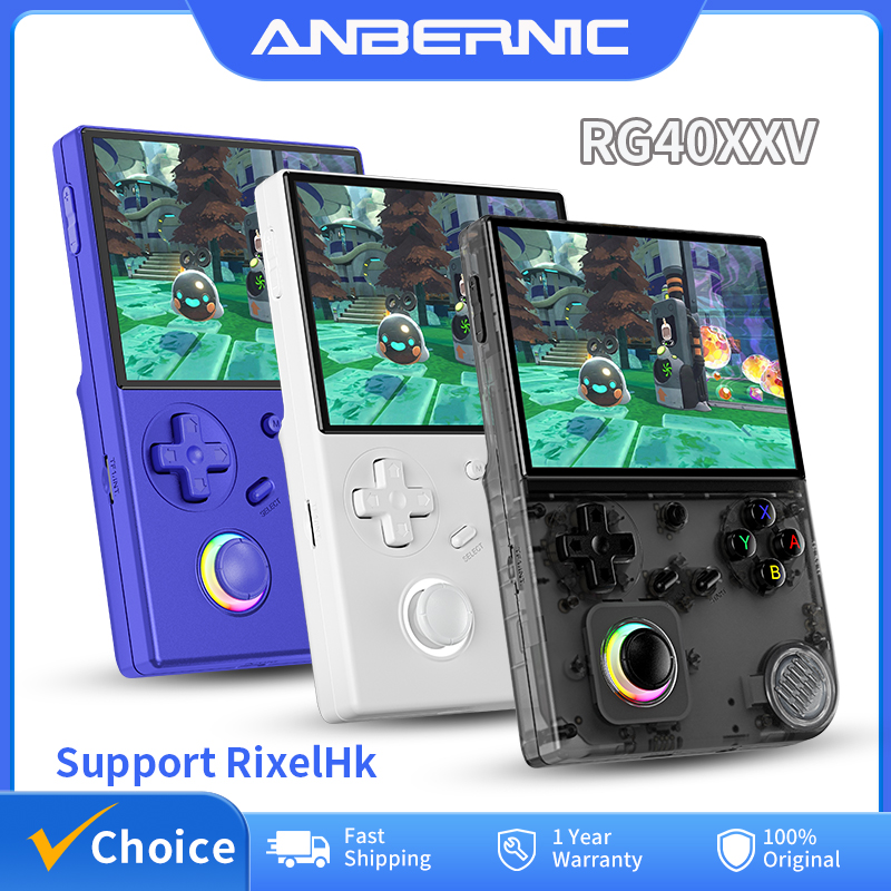 Retro Gaming App - ANBERNIC RG40XXV Retro Handheld Game Console