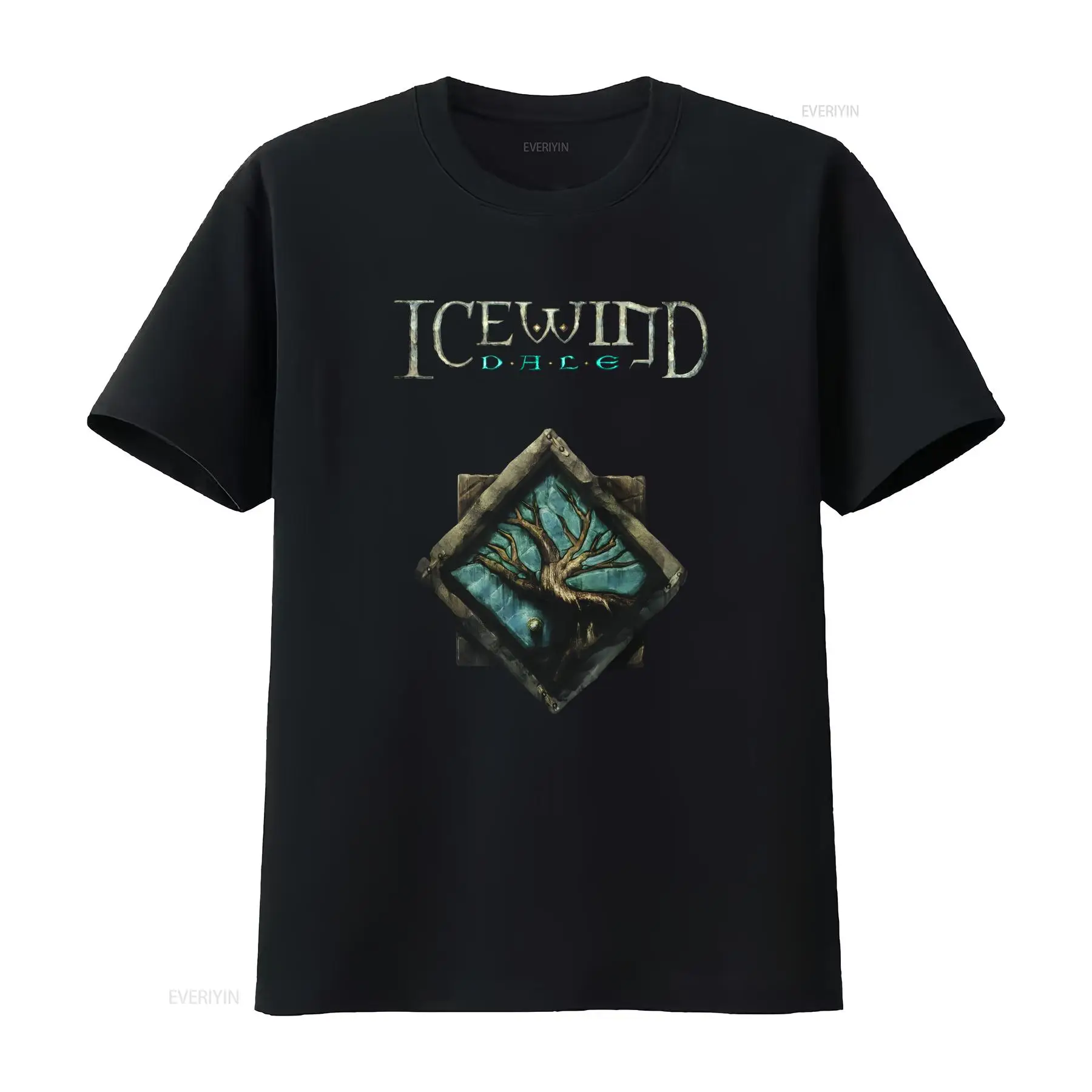 Retro Gaming T Shirts - Icewind Dale Logo Classic Video Game
