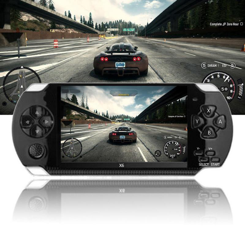 Retro Gaming X6 - Handheld Portable Retro Video Game Console
