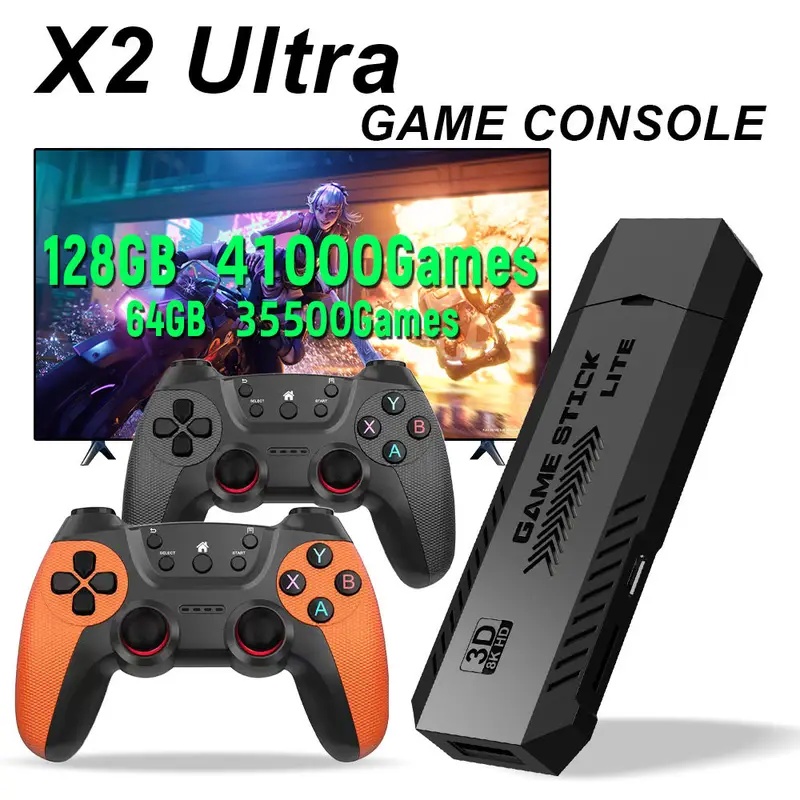 Retro Gaming App - X2 Ultra Pro Retro Game Stick