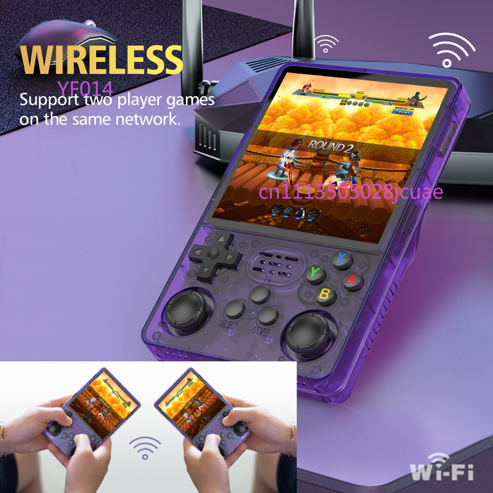 Retro Gaming Console - R36Plus Open Source Handheld Game Console
