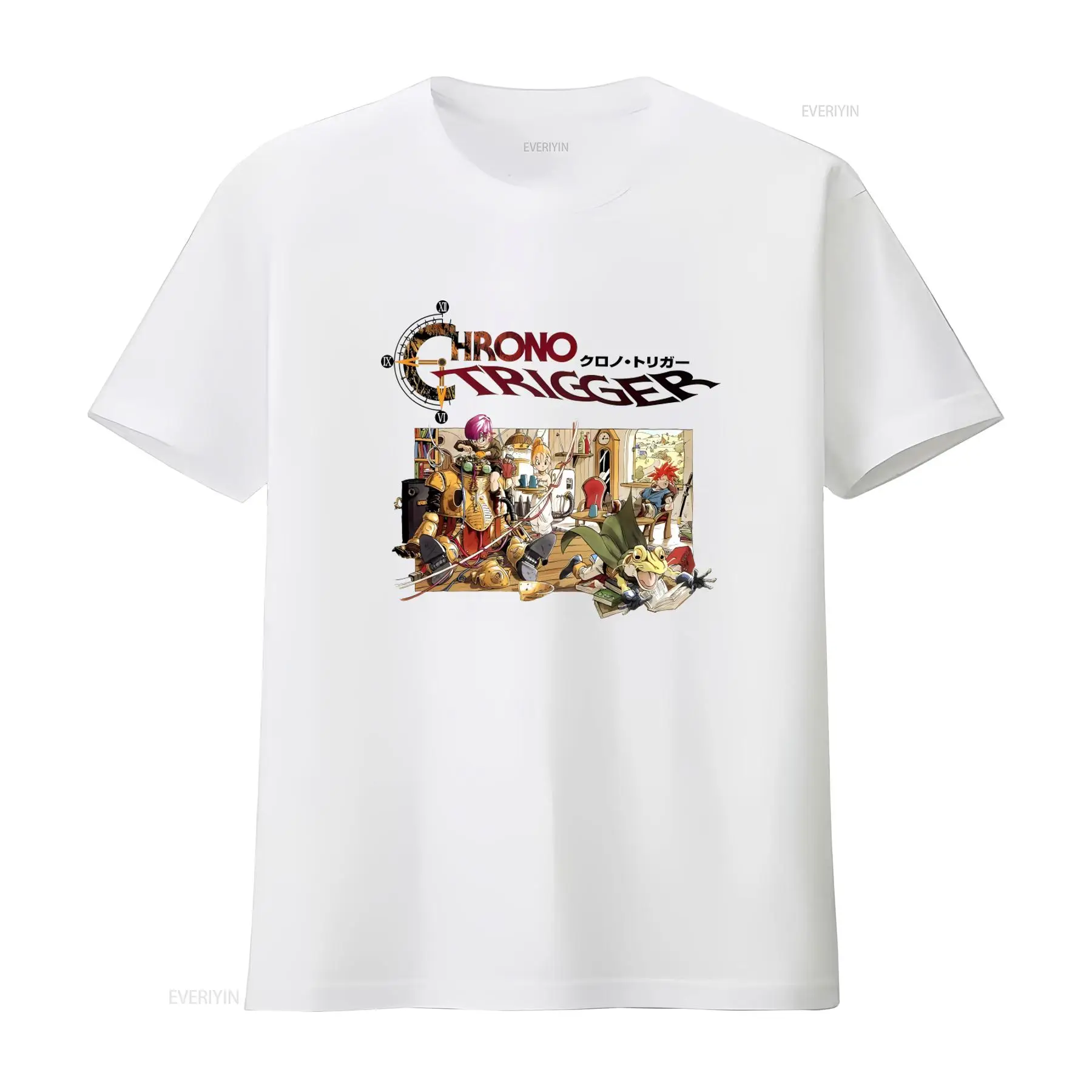 Retro Gaming T Shirts - Chrono Trigger Video Game Logo T