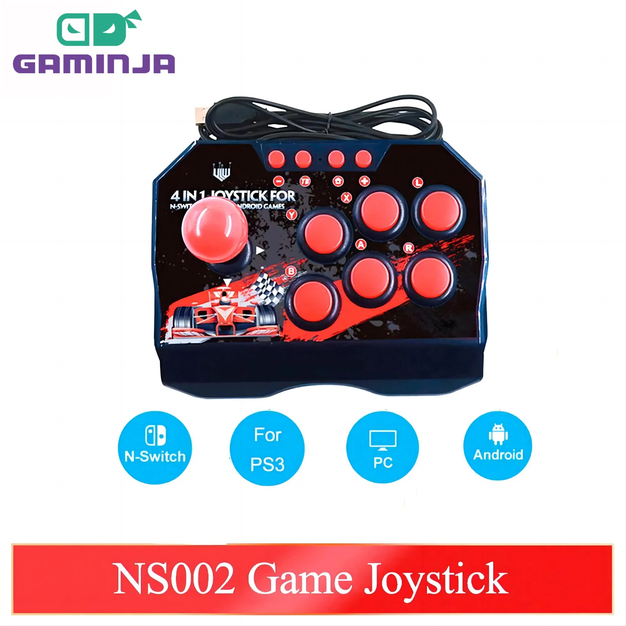 Retro Gaming App - GAMINJA NS002 4 In 1 Retro