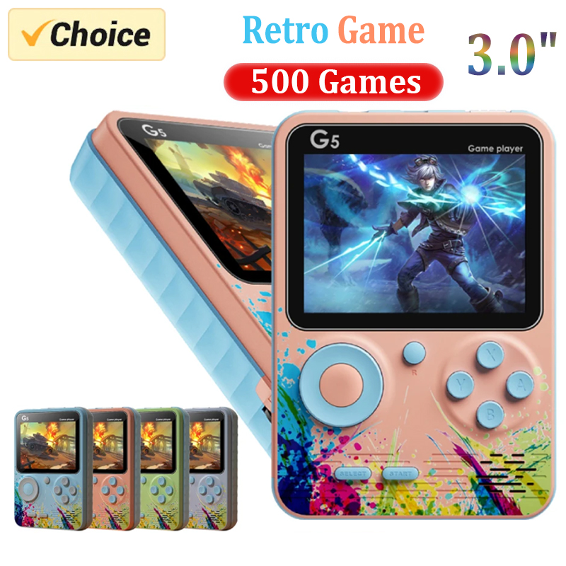 Retro Gaming Device - G5 Retro Handheld Game Console With