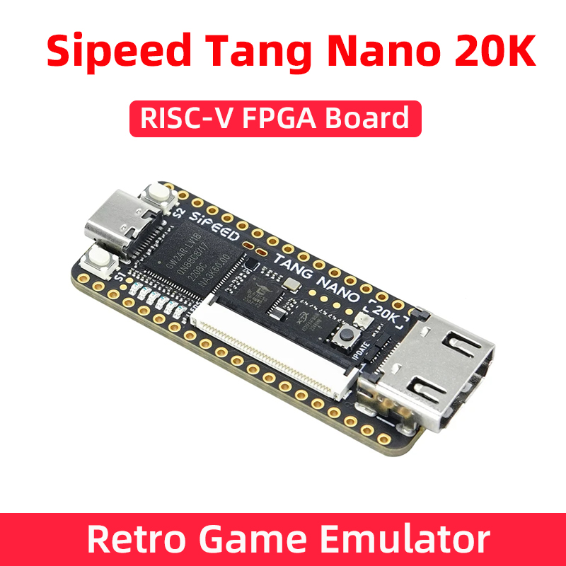 Retro Game Card - Sipeed Tang Nano 20K FPGA Development