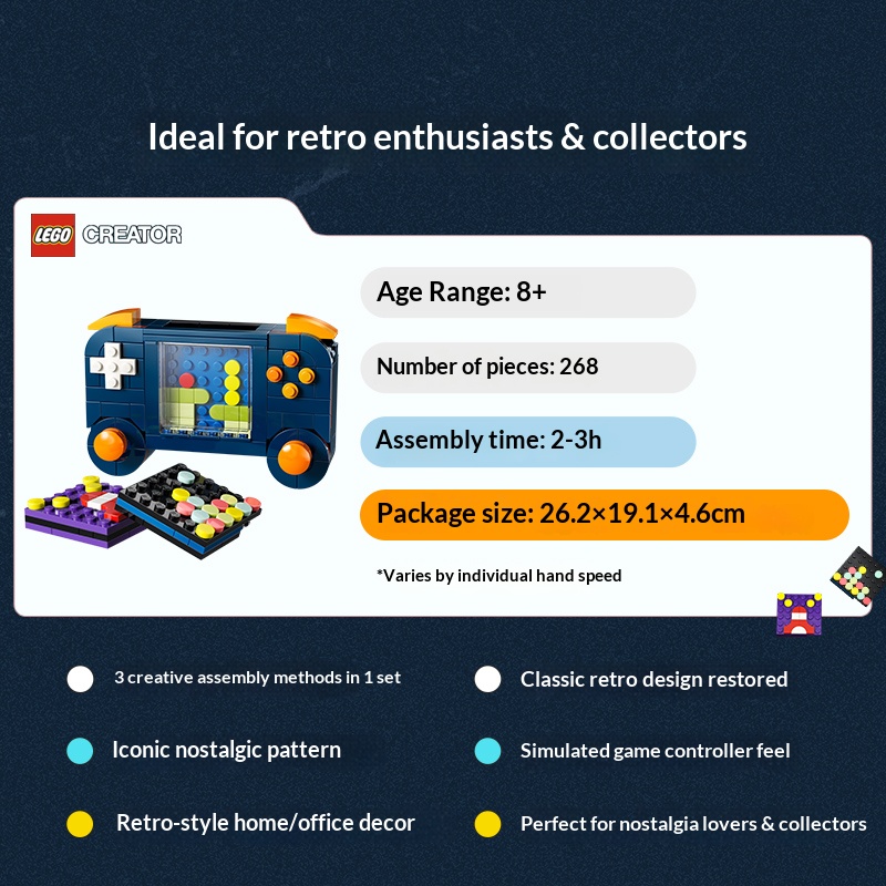 LEGO Creator 3in1 Building Blo - Retro Gaming Console review and price