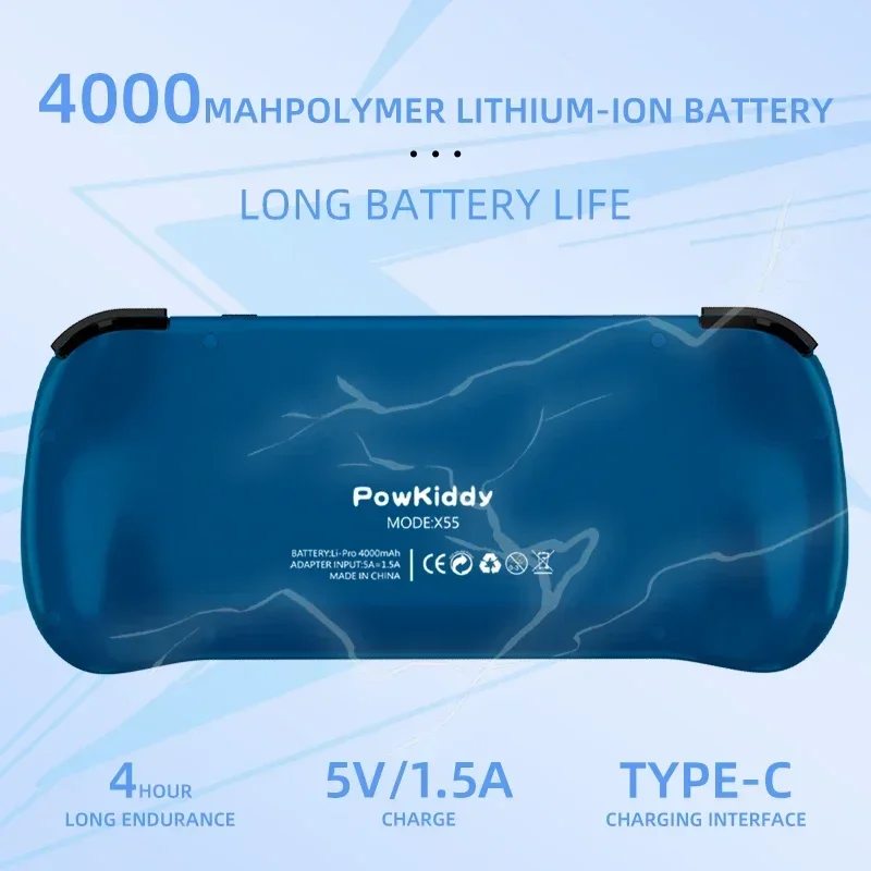 80000Games 512G POWKIDDY X55 5 - Retro Gaming Upscaler review and price