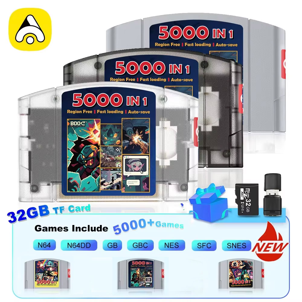 5000 In 1 Game Card For Ninten - Retro Game Card review and price