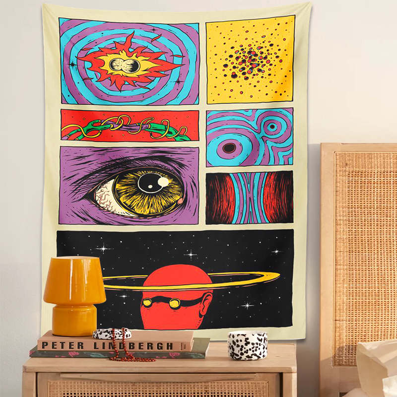 VIKAMA Psychedelic Collage Art - Retro Gaming Upscaler review and price