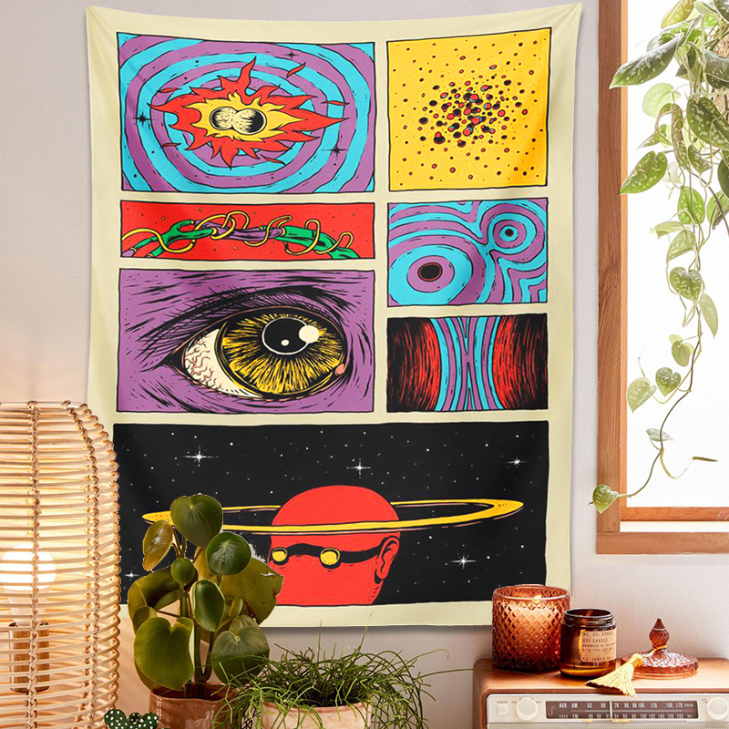 VIKAMA Psychedelic Collage Art - Retro Gaming Upscaler review and price