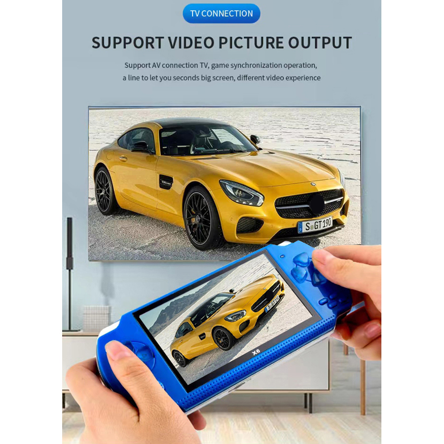 Handheld Portable Retro Video  - Retro Gaming X6 review and price