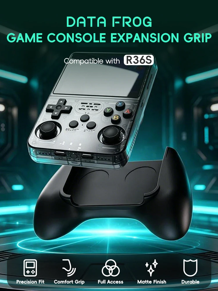 Data Frog R36S Game Grip Ergon - Retro Gaming Console review and price