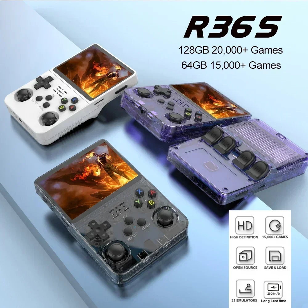 Portable R36S 128GB Handheld G - Retro Gaming Device review and price