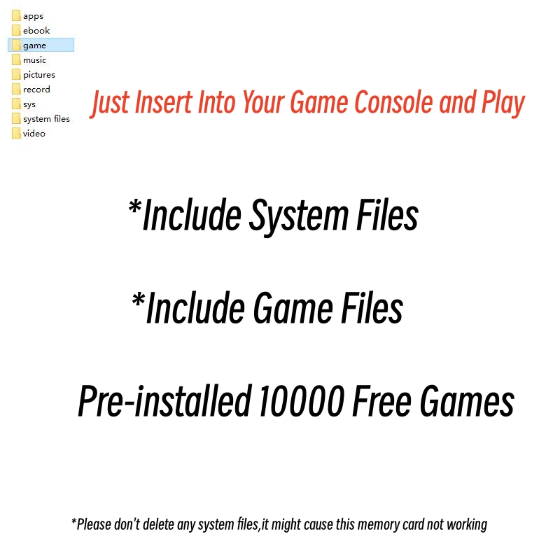 Game Card For X6 Game Console  - Retro Gaming X6 review and price