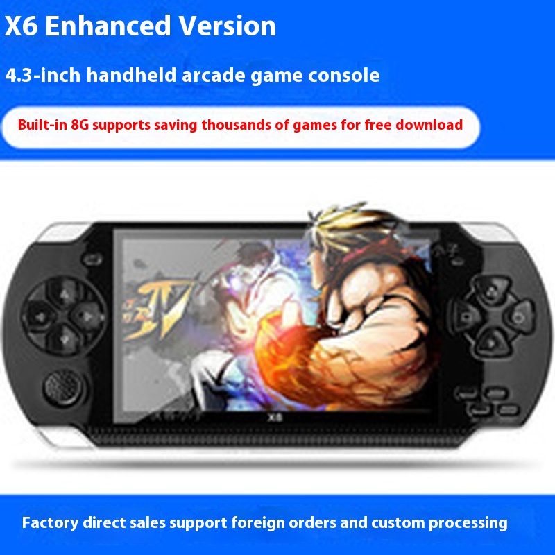 Psp 3000 X6 Consola 12 Types O - Retro Gaming X6 review and price