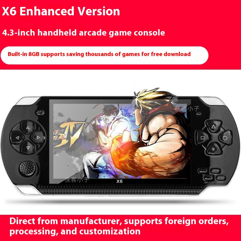 Psp 3000 X6 Consola 12 Types O - Retro Gaming X6 review and price