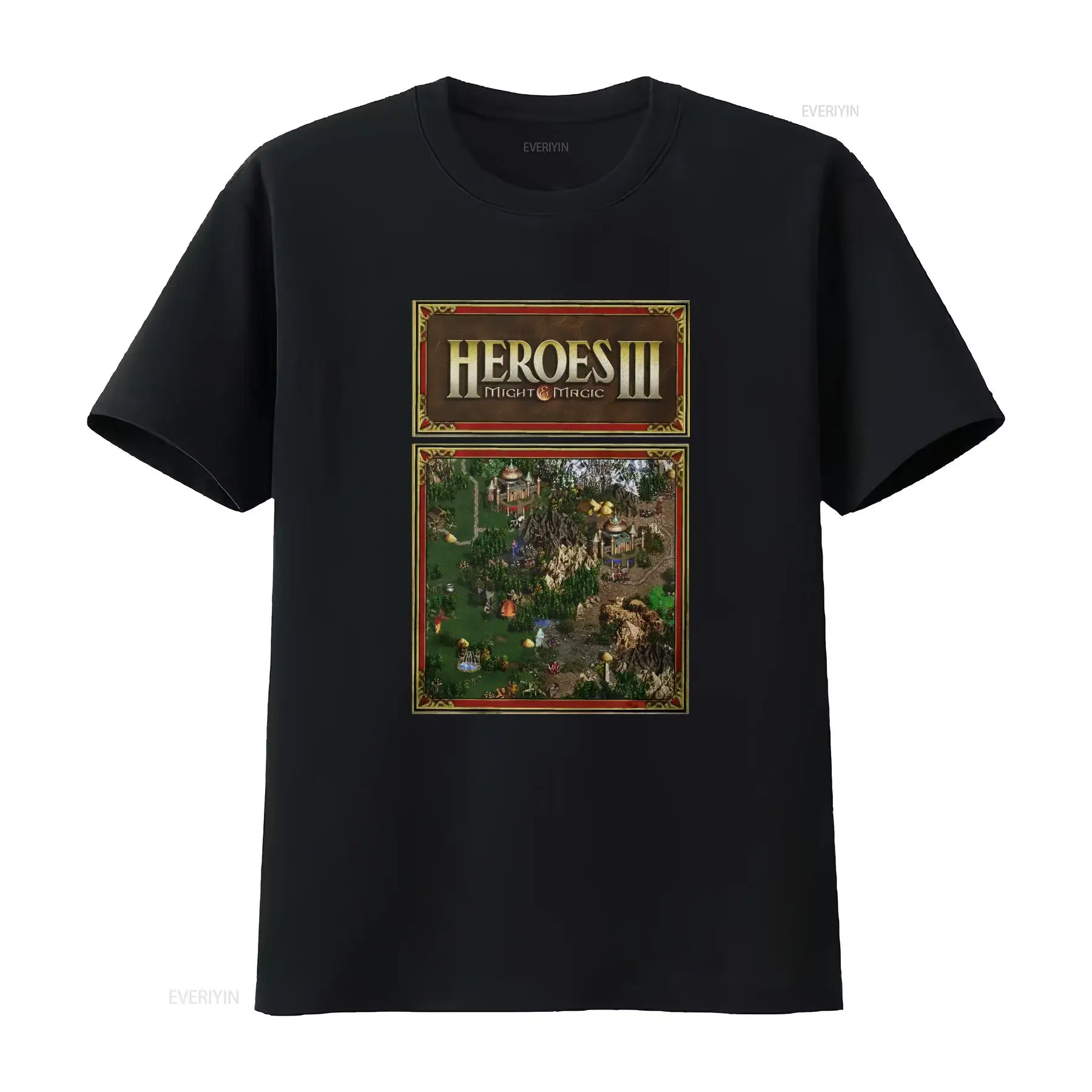 Heroes Map of Might And Magic  - Retro Gaming T Shirts review and price