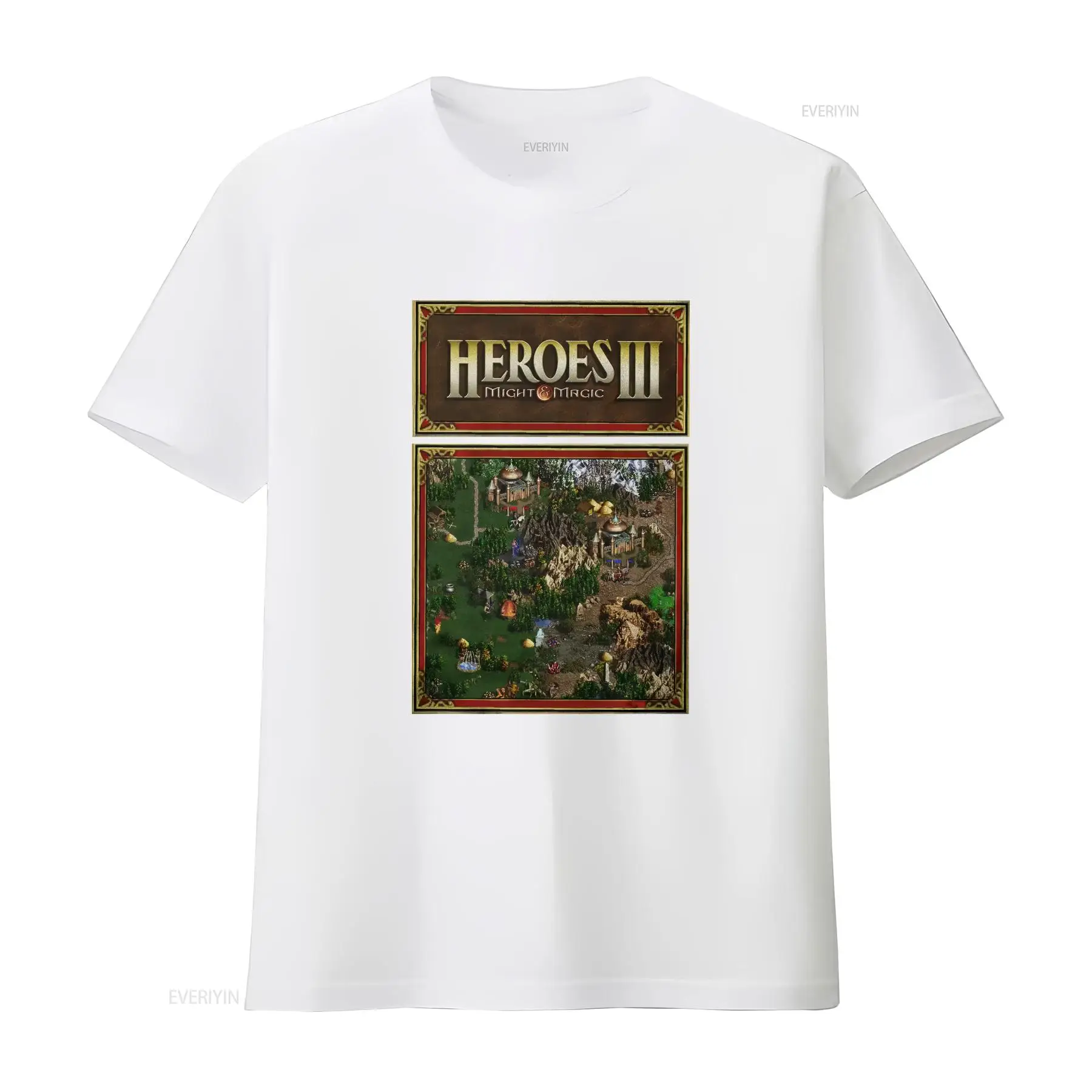 Heroes Map of Might And Magic  - Retro Gaming T Shirts review and price