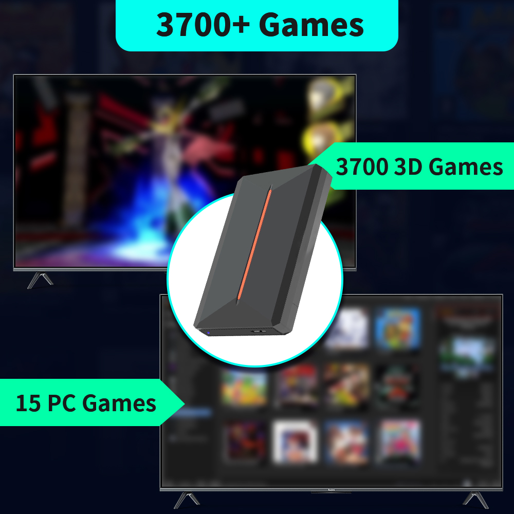 Launchbox OS 500GB Portable Ga - Retro Gaming App review and price