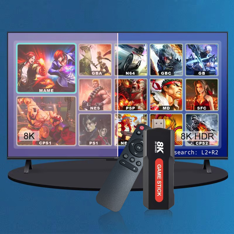 X2 Game Stick HD 4K 8K 3D Cons - Retro Gaming App review and price