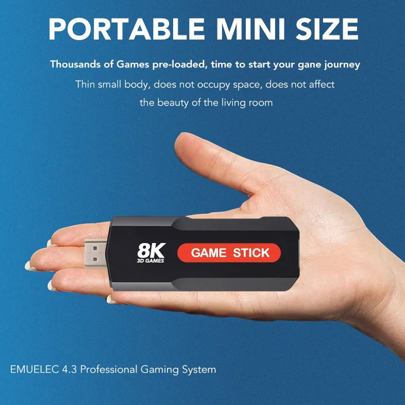 X2 Game Stick HD 4K 8K 3D Cons - Retro Gaming App review and price
