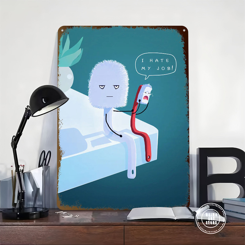 I Hate My Job Printed Poster C - Retro Gaming Jobs review and price