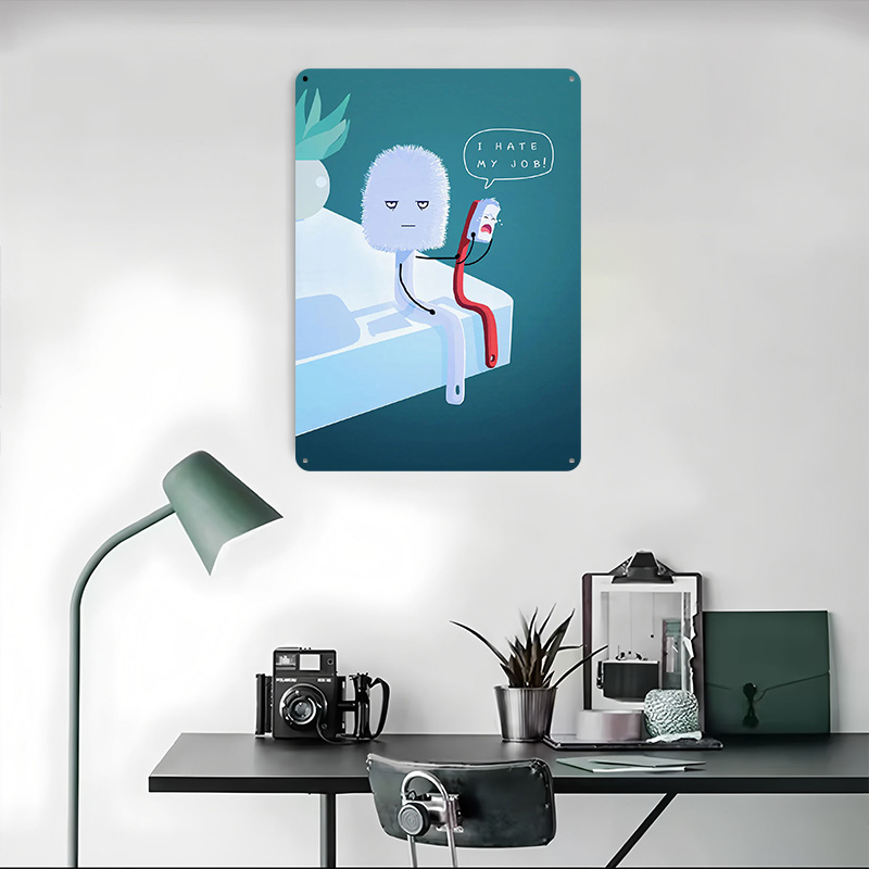 I Hate My Job Printed Poster C - Retro Gaming Jobs review and price