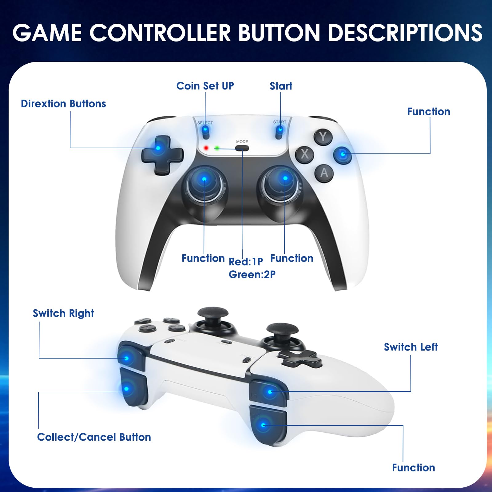 M15 Retro Video Game Stick 2.4 - Retro Gaming X6 review and price