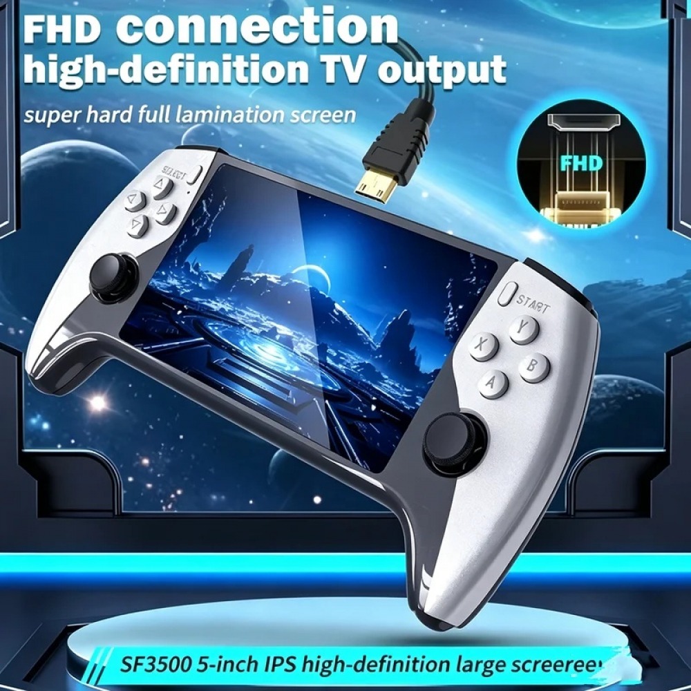 SF3500 5 inch Handheld Game Co - Retro Gaming Console review and price