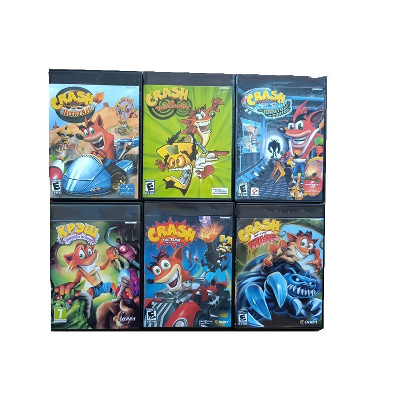 PS2 Copy Game Disc Crash Bandi - Retro Gaming Console review and price